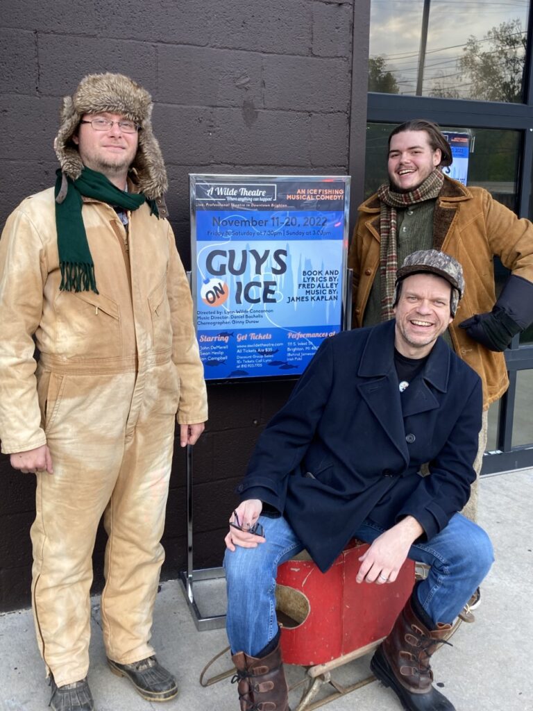 GUYS ON ICE, An Ice Fishing Musical Written by Fred Alley and James Kaplan