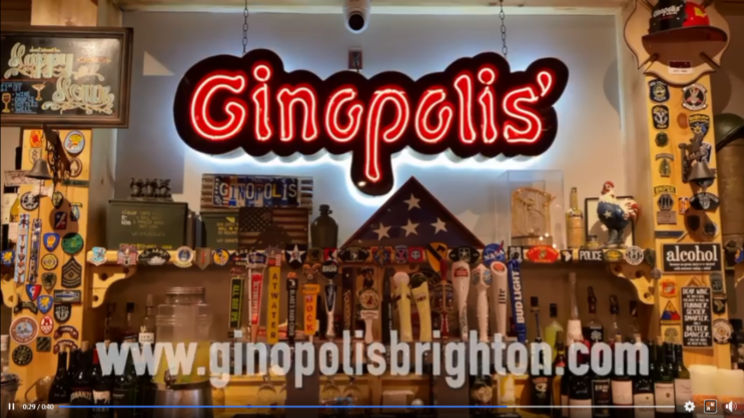 Ginopolis’ Bar-BQ Smokehouse Brighton Michigan